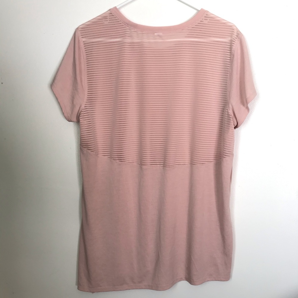 SOLD OLD NAVY Active Pink Blush Tee Shirt - Picture 2 of 5